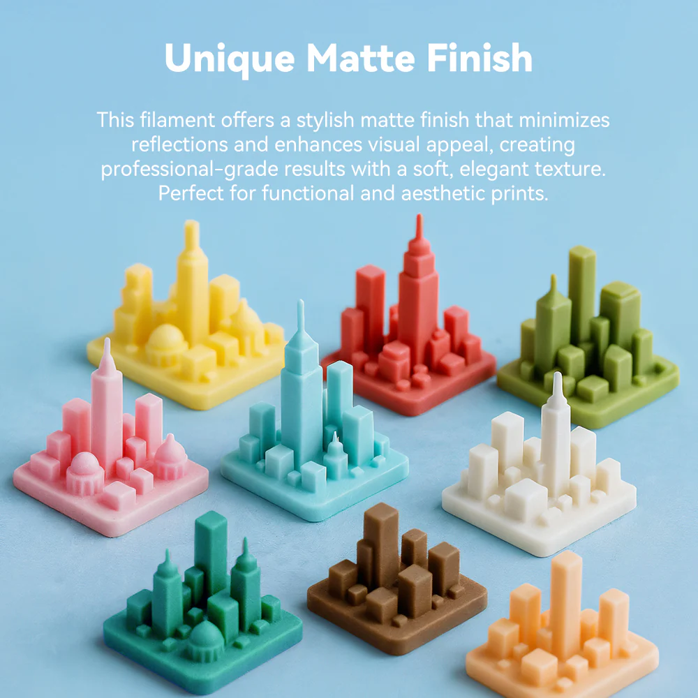 [MOQ: 6KG] High Speed Matte PLA 3D Printer Filament 1KG - Image 2
