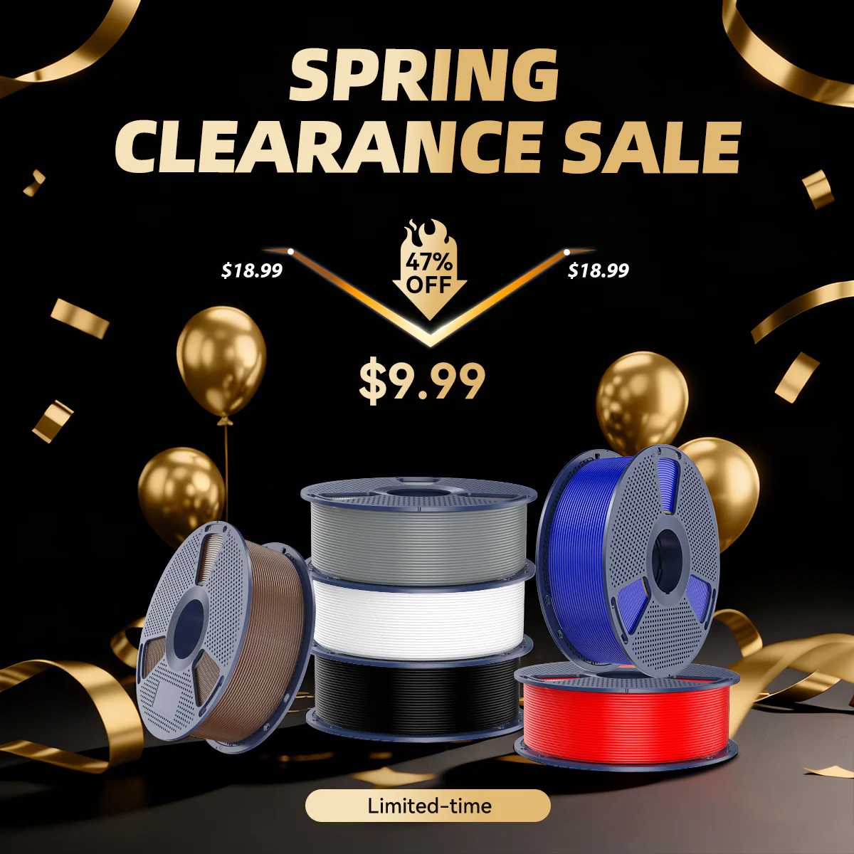 [Europe Only] Spring Clearance, 3D Printing Special Offers Collection, FDM 3D Printing Filament, LCD Resin and 3D Printing Mates Clearance Sales - Image 2
